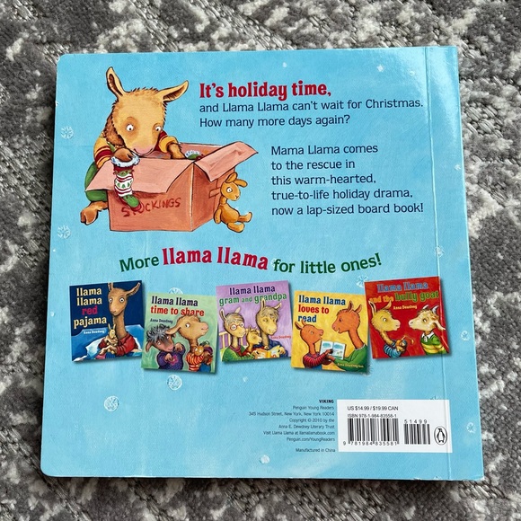 🎄2 Llama Llama Christmas board books - Picture 11 of 11